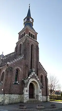 Église Saint-Vaast.