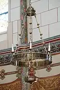 Lustre-lampe (côté droit)