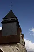 Le clocher de l'église paroissiale.