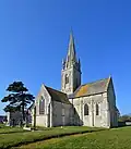 L'église Saint-Vigor.