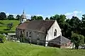 L'église Saint-Vigor. Vue nord-ouest.