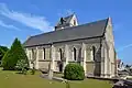 L'église Saint-Vigor. Vue sud-est.