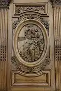 Relief en bois.