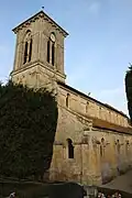 Façade et nef.