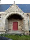 Vue général du porche méridional.