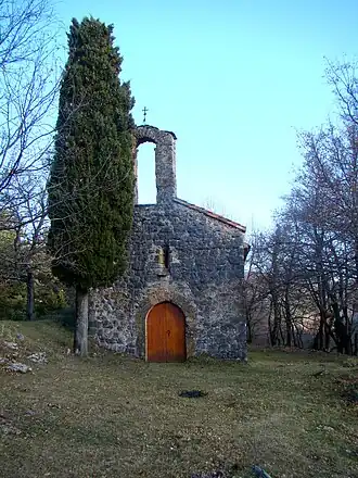 L'église Sainte-Christine.