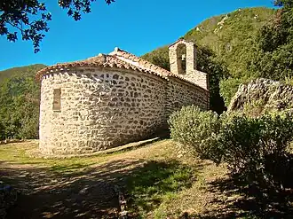 Église Sainte-Engrâce d'Amélie-les-Bains.