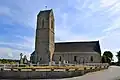 L'église Sainte-Honorine. Vue nord.