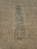Détail de la façade sud-est.
