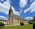 L'église Sainte-Marguerite.