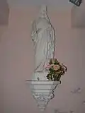 Statue de Sainte-Quitterie.