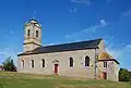 L’église Sainte-Trinité. Vue sud-est.