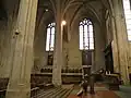 Collatéral sud, 2e&nbsp;travée, vue vers le nord.