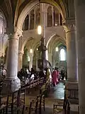 Vue par la 4e&nbsp;arcade du nord.