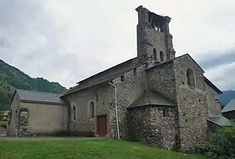 Le clocher.