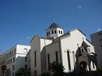 Vue de l’église.
