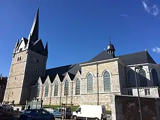 L'église de Herve.
