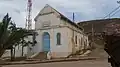 Façade nord-ouest de l'église.