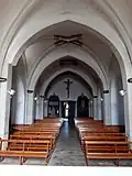 Nef en direction du narthex