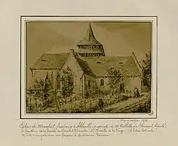 Aquarelle de 1861.