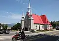 Église de Sainte-Famille de l'Île-d'Orléans, construit de 1743 à 1747.