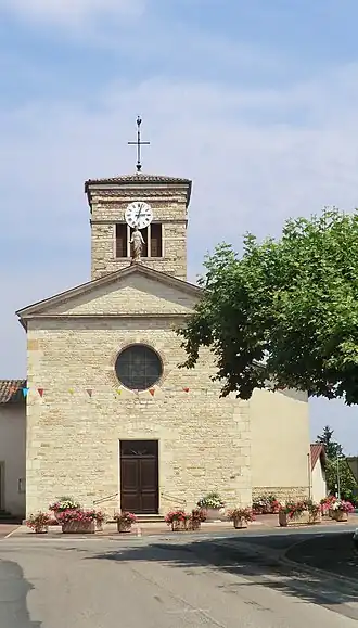 Vue de l'église.