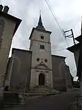 Vue du porche.
