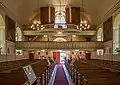 L'intérieur de l'église de la Sainte-Famille-de-l'île-d'Orléans.