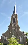 L'église de la Trinité.