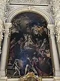 Église des Théatins - Munich - La Sainte Famille - par Carlo Cignani (1676) - autel de Notre Dame. Transept, aile droite