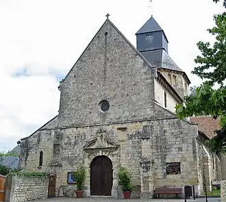 La façade occidentale.