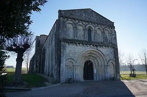 Façade occidentale et façade nord.