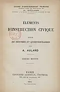 Page de garde du manuel