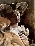 The straw hat (entre 1905 et 1910).