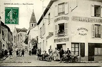 La rue Fournier.