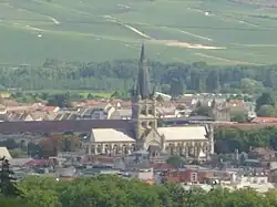 vue aérienne.