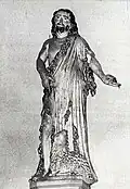 Statue de saint-Jean-Baptiste.