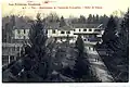 Parc et salles de classe vers 1910.