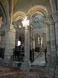 Vue depuis le déambulatoire.