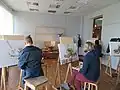 Étudiants de l'Institut Gorki à Palekh