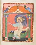 L'Ange devant le tombeau vide du Christ