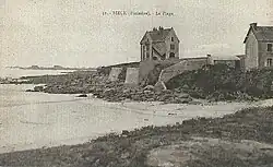 Le Dossen, face à l'Île de Sieck, au début du XXe siècle