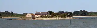L'île des Œufs vue de la pointe du Ruault.
