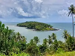 L'île du Diable vue depuis l'île Royale