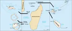 Îles Éparses de l’océan Indien.