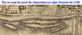 Îlots en aval du pont de Charenton en 1730.