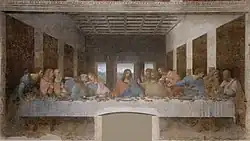 La Cène, Leonardo da Vinci, 1498