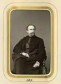 József Ürményi, archevêque de Zala, photographie, 1865-1867.