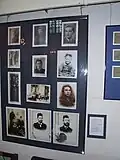 L'exposition montrant la vie juive à Leczna avant la Seconde Guerre mondiale.