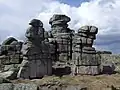 Vue des Śląskie Kamienie&nbsp;(en), à la frontière polono-tchèque.